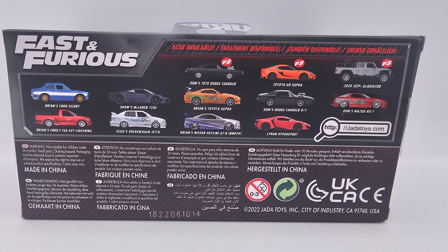 Ford Mustang de Roman - "RAPIDO Y FURIOSO" - Escala 1/32 - Jada