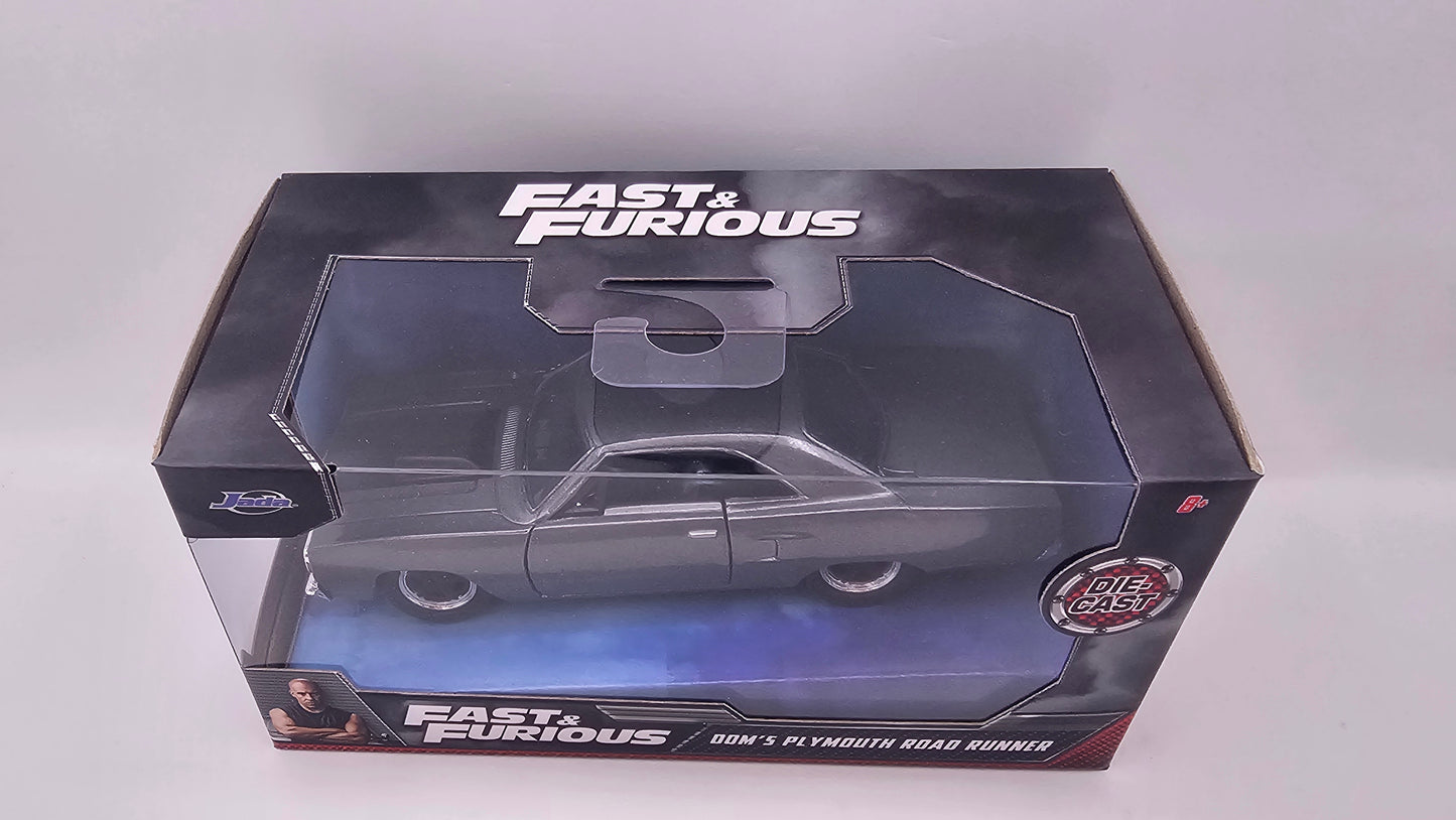 Plymouth Road Runner de Dominic Toretto - "RAPIDO Y FURIOSO" - Escala 1/32 - Jada