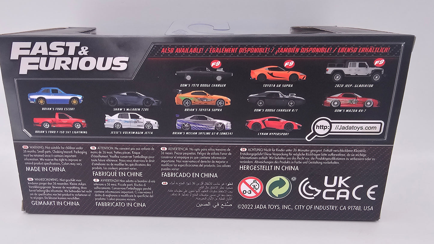 Plymouth Road Runner de Dominic Toretto - "RAPIDO Y FURIOSO" - Escala 1/32 - Jada