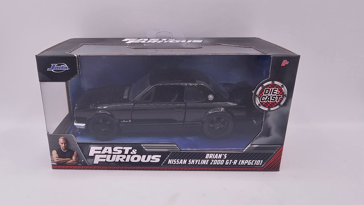 Nissan Skyline GT-R 2000 - "RAPIDO Y FURIOSO" - Escala 1/32 - Jada