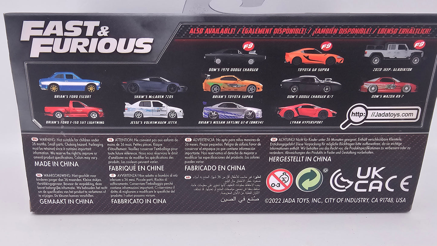 Nissan Skyline GT-R 2000 - "RAPIDO Y FURIOSO" - Escala 1/32 - Jada