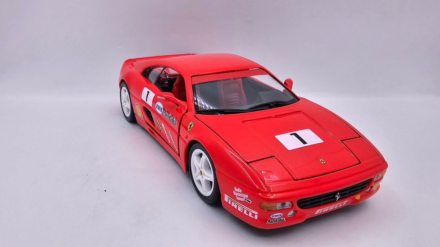 Ferrari F355 Challenge - Escala 1/24 - Burago - (Sin caja)