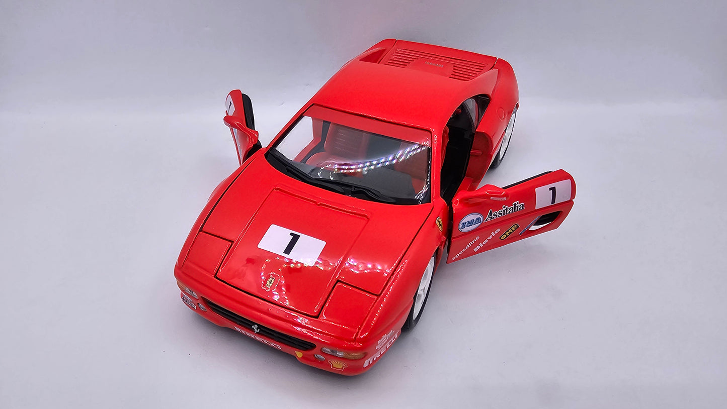 Ferrari F355 Challenge - Escala 1/24 - Burago - (Sin caja)