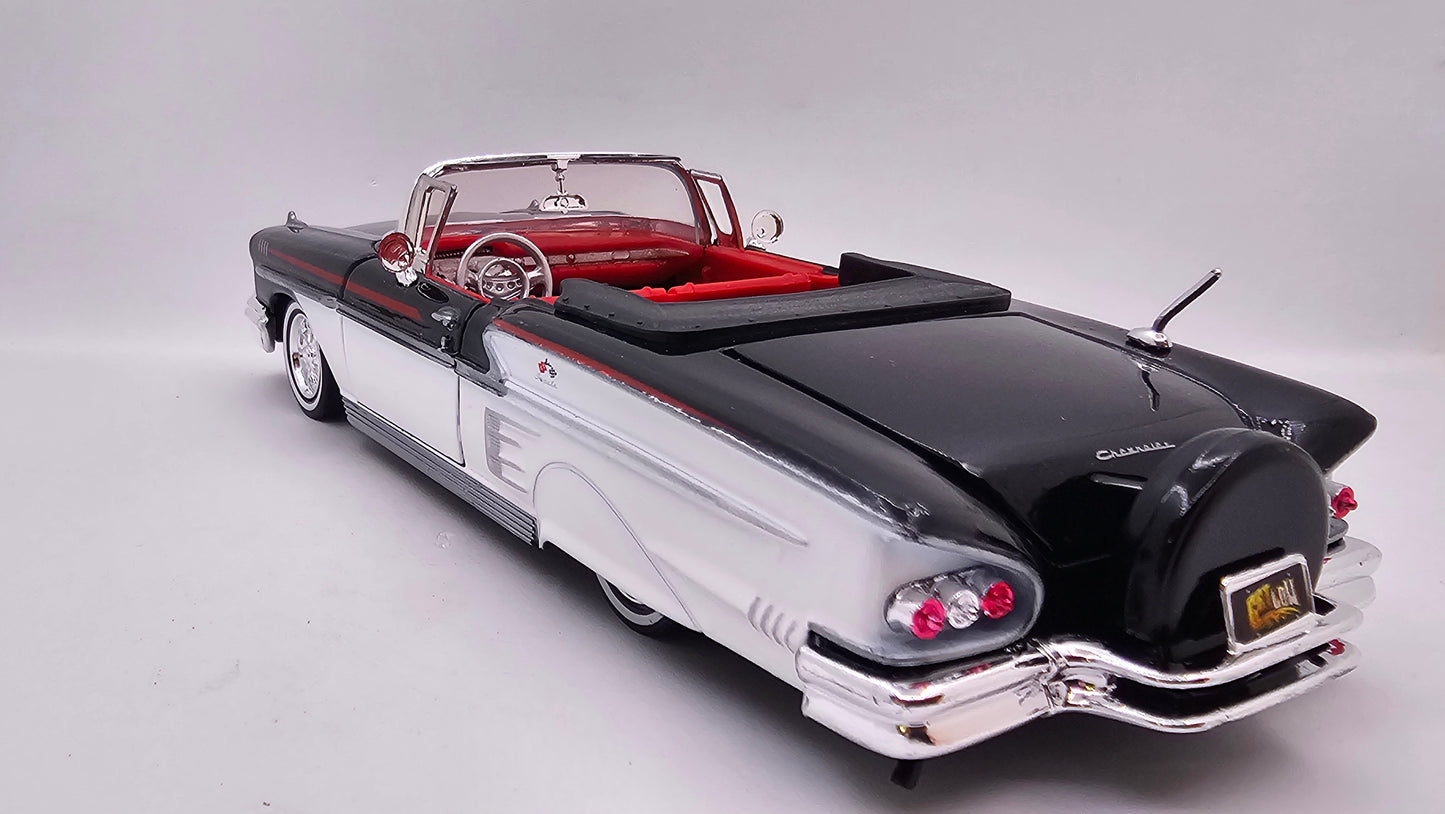 Chevrolet Impala Custom 1958 - Escala 1/24 - MotorMax - (Sin caja)