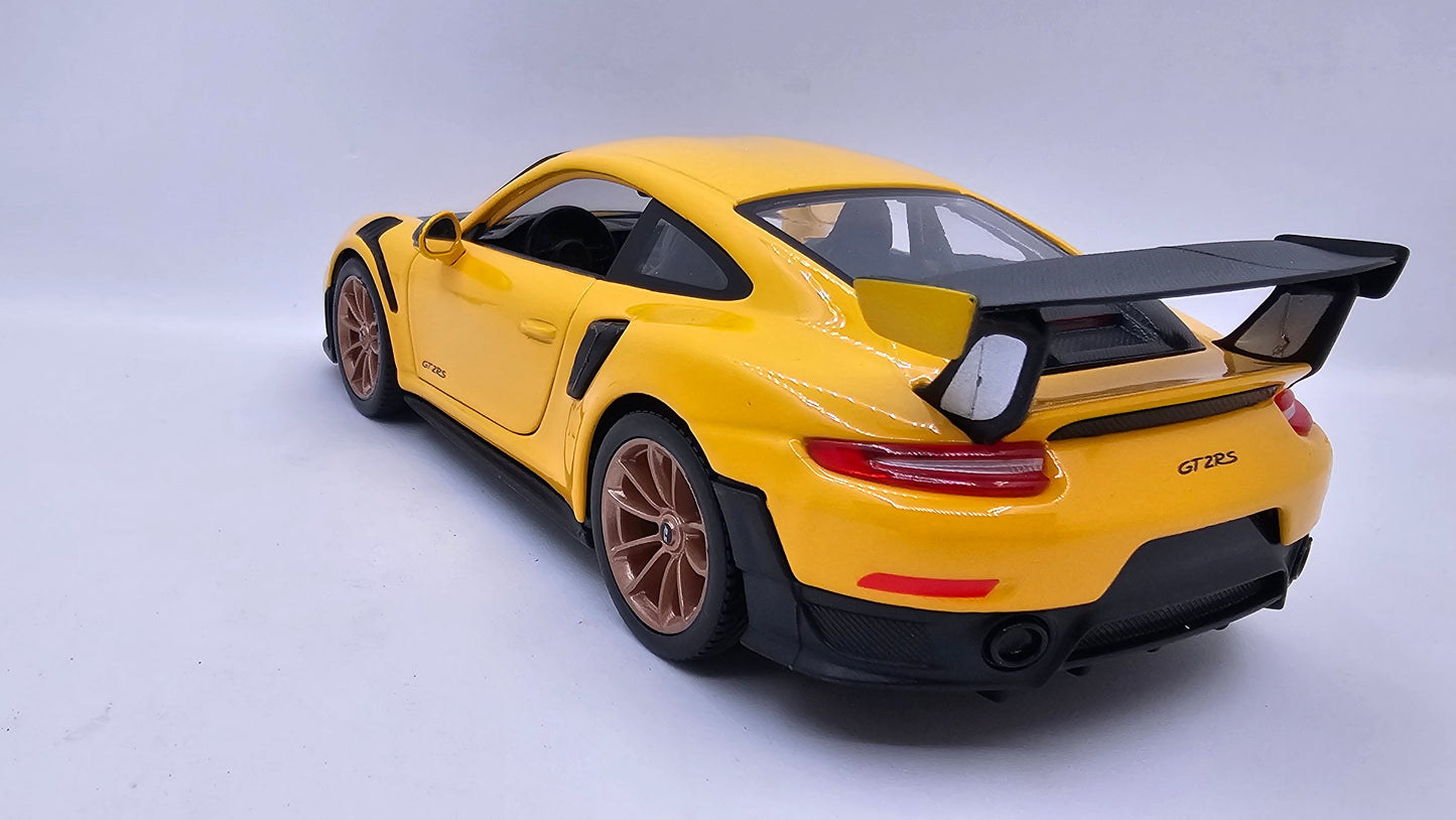 Porsche 911 GT2 RS 2018 - Escala 1/24 - MotorMax - (Sin caja)