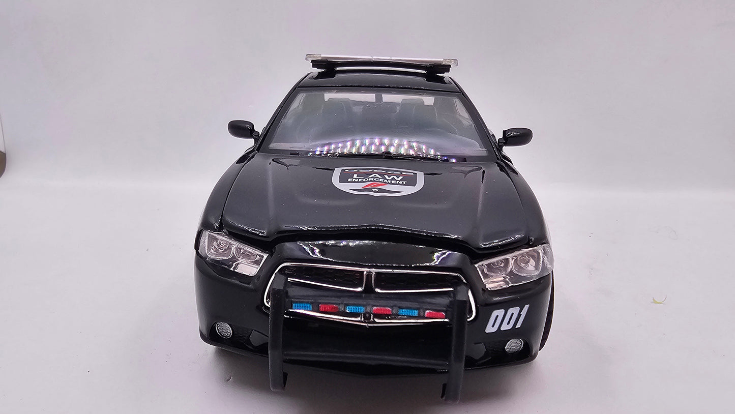 Dodge Charger Policia 2011 - Escala 1/24 - MotorMax - (Sin caja)