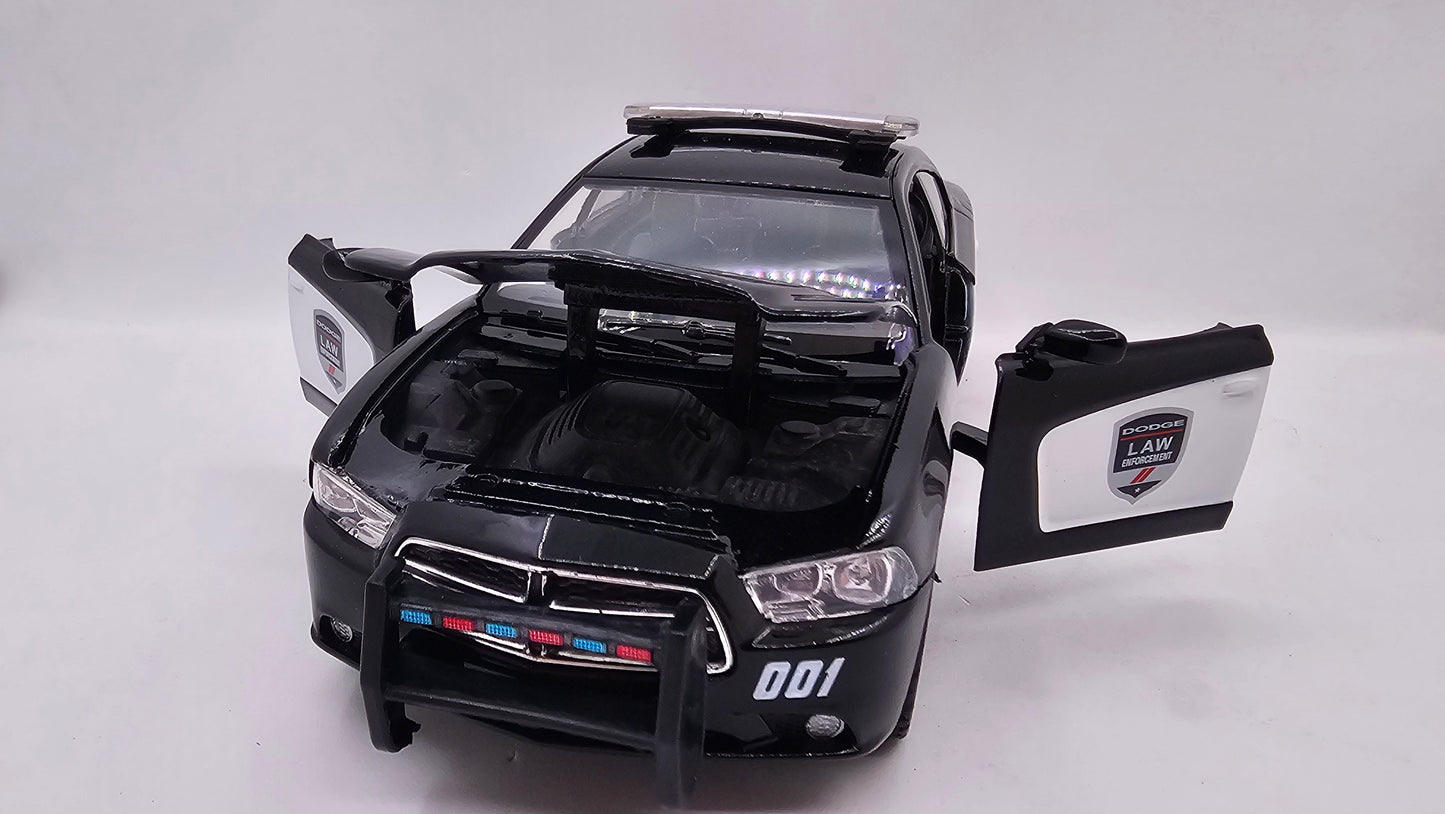 Dodge Charger Policia 2011 - Escala 1/24 - MotorMax - (Sin caja)