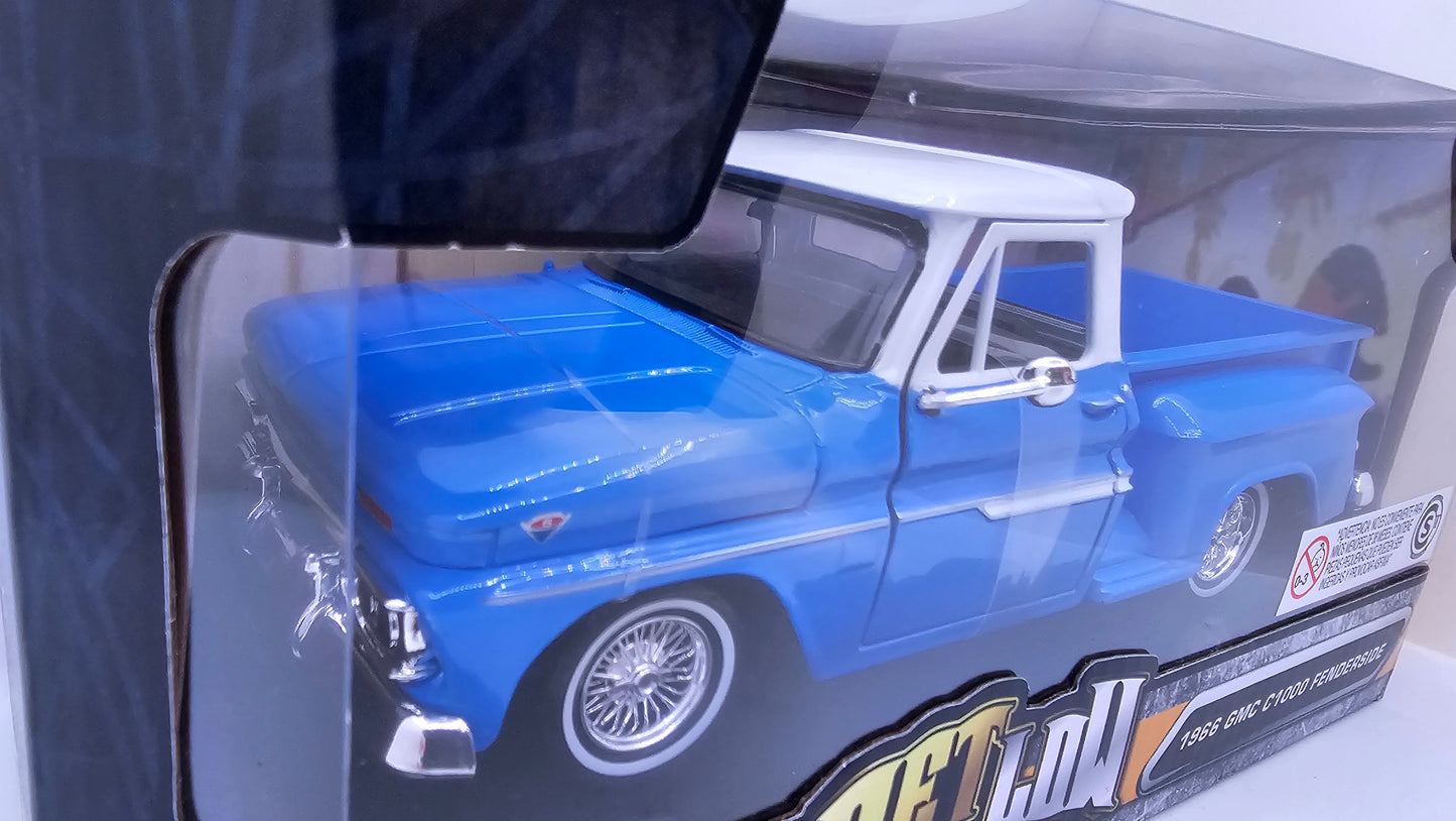 GMC C1000 FENDERSIDE 1966 CUSTOM - Escala 1/24 - Motormax