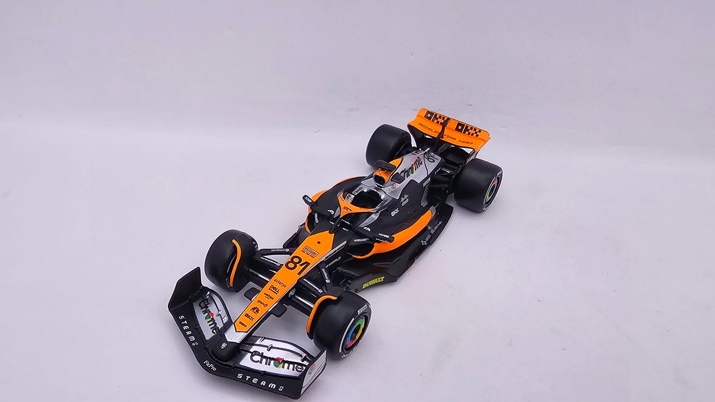 MCLAREN Formula 1 Team MCL60 #81 Oscar Piastri 2023 - F1 Burago Escala 1/43