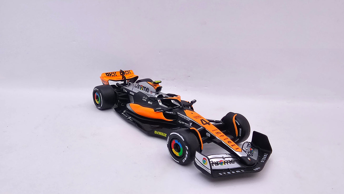 MCLAREN Formula 1 Team MCL60 #4 Lando Norris 2023 - F1 Burago Escala 1/43