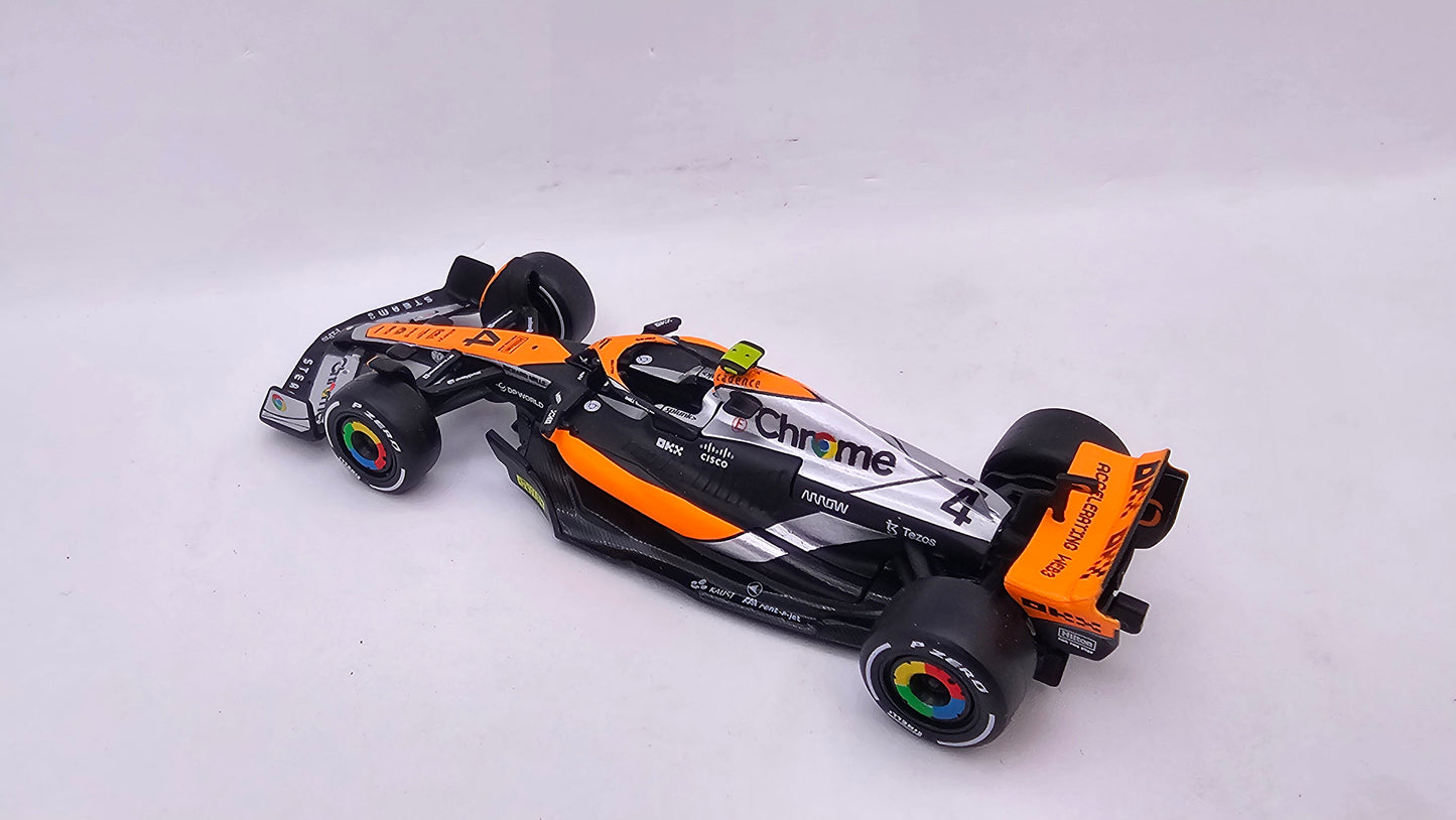 MCLAREN Formula 1 Team MCL60 #4 Lando Norris 2023 - F1 Burago Escala 1/43