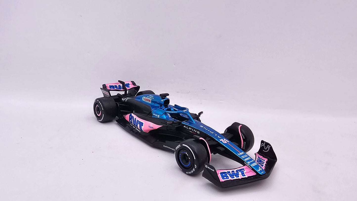 Alpine Formula 1 A523 #31 Esteban Ocon - 2023 - F1 Burago Escala 1/43
