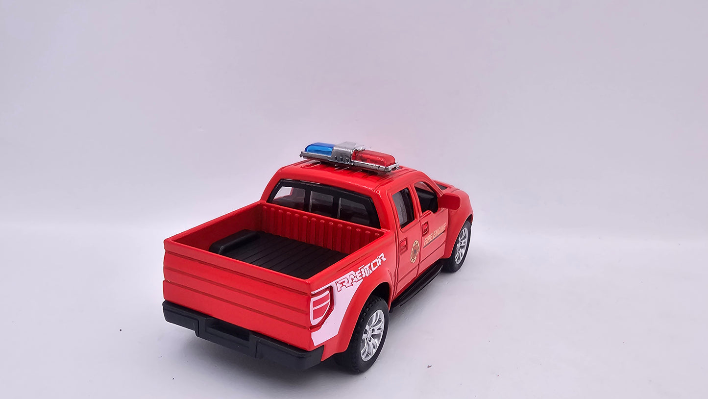 Ford F-150 Raptor De Bomberos - Escala 1/32 - CD Toys
