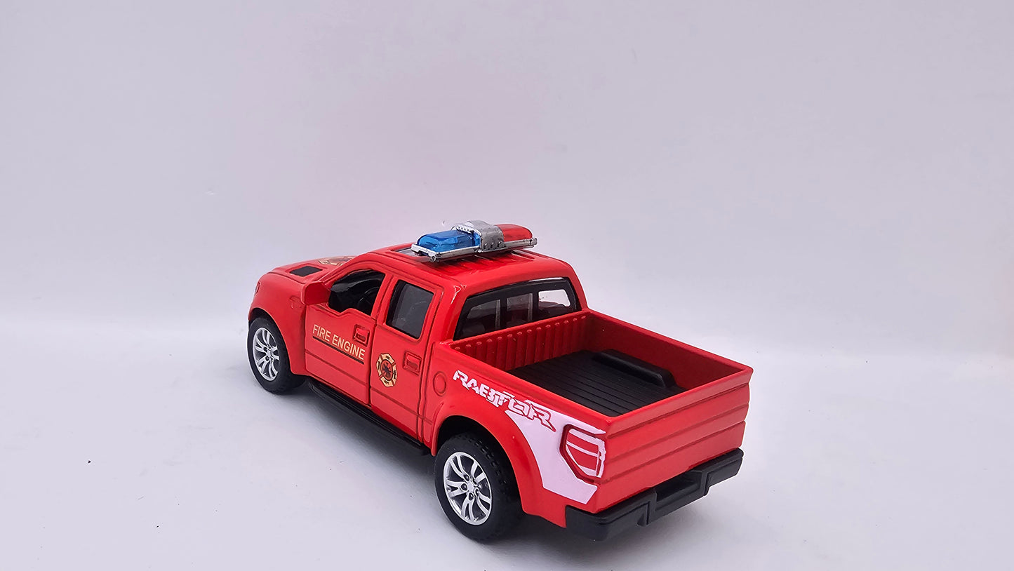 Ford F-150 Raptor De Bomberos - Escala 1/32 - CD Toys