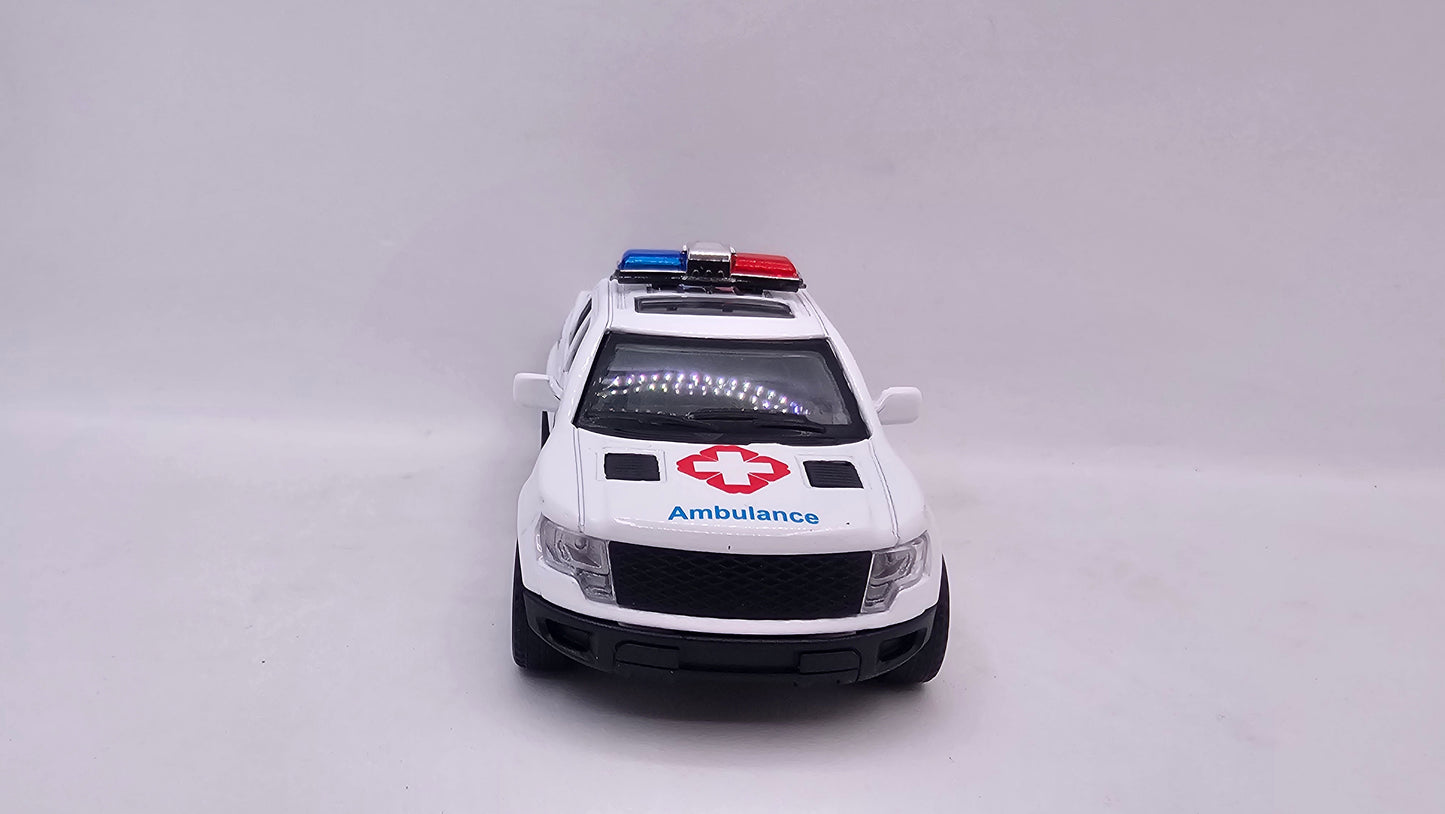 Ford F-150 Raptor Ambulancia - Escala 1/32 - CD Toys
