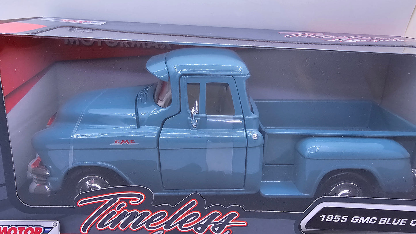 GMC Blue Chip Pick Up 1955 - Escala 1/24 - Motormax
