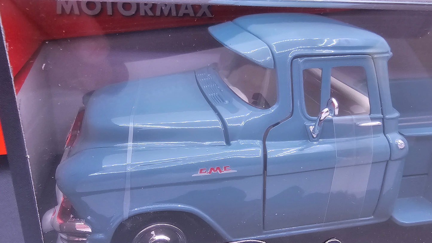 GMC Blue Chip Pick Up 1955 - Escala 1/24 - Motormax