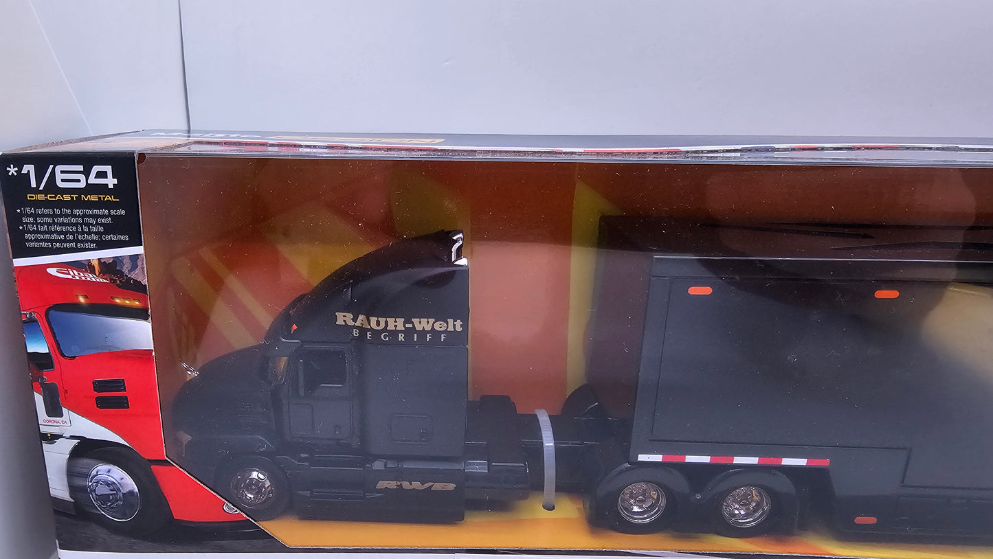 Camion Furgon Mack Anthem "RAUH-Welt" - Escala 1/64 - Maisto