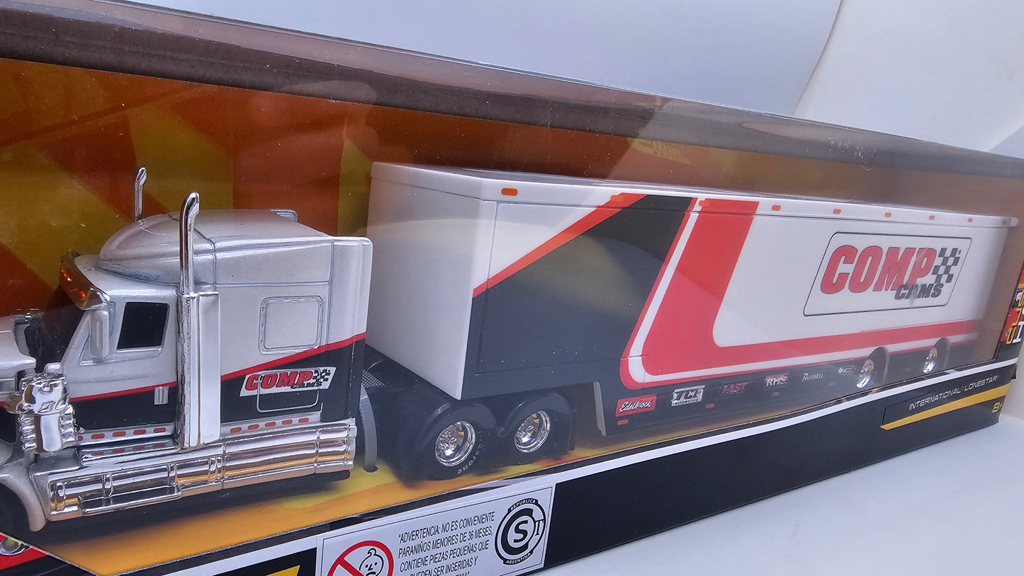 Camion International Lonestar "COMPS CAMS" - Escala 1/64 - Maisto