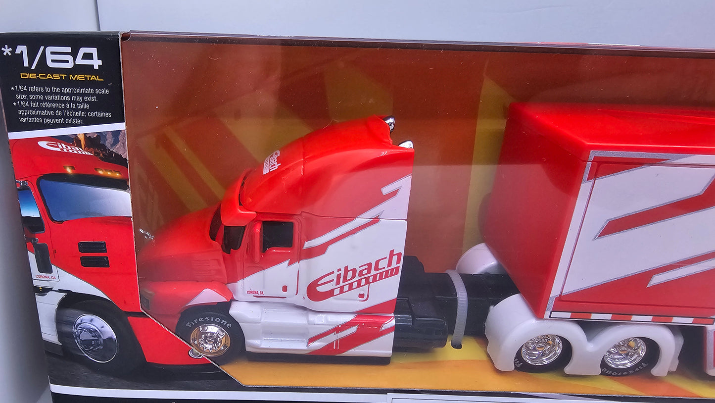 Camion Furgon Mack Anthem "EIBACH" - Escala 1/64 - Maisto