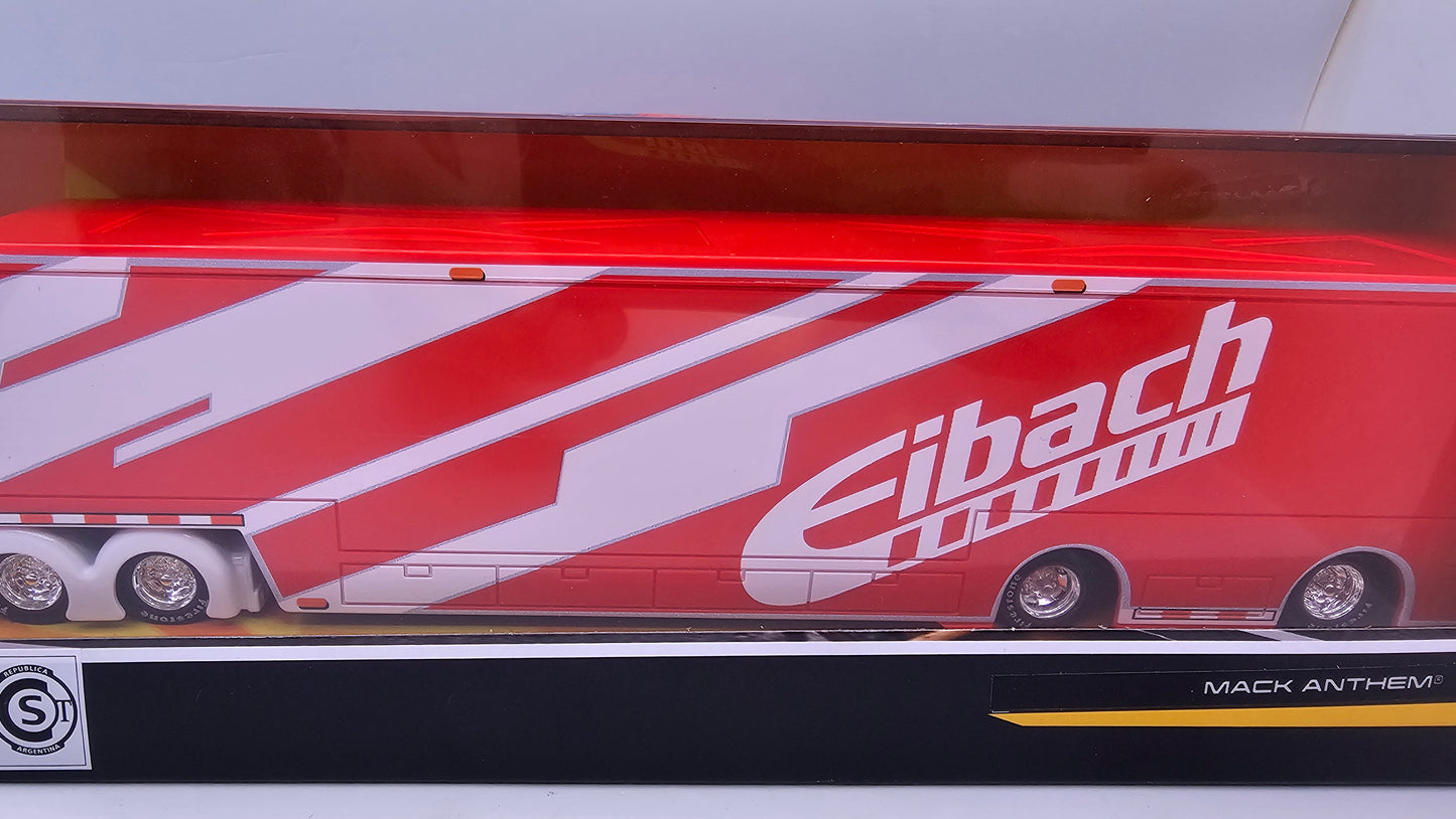 Camion Furgon Mack Anthem "EIBACH" - Escala 1/64 - Maisto
