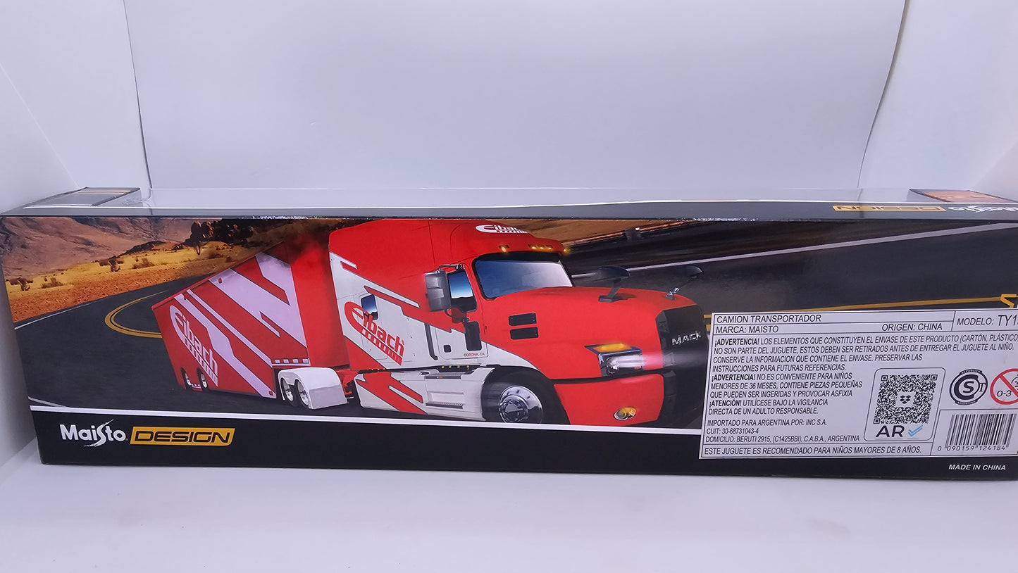Camion Furgon International Lonestar "TOYO TIRES" - Escala 1/64 - Maisto