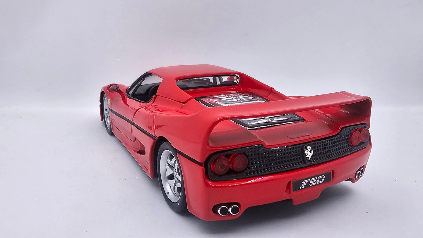 Ferrari F50 - Escala 1/24 - Burago - (Sin caja)