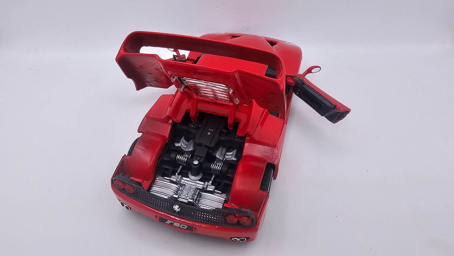 Ferrari F50 - Escala 1/24 - Burago - (Sin caja)