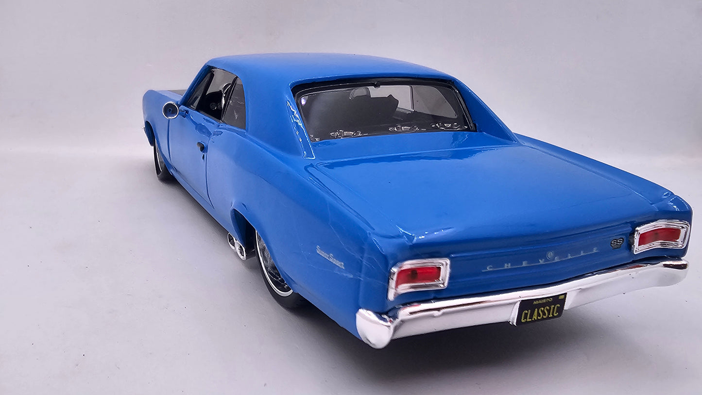 Chevrolet Chevelle SS396 1966 Custom - Escala 1/24 - Maisto - (Sin caja)