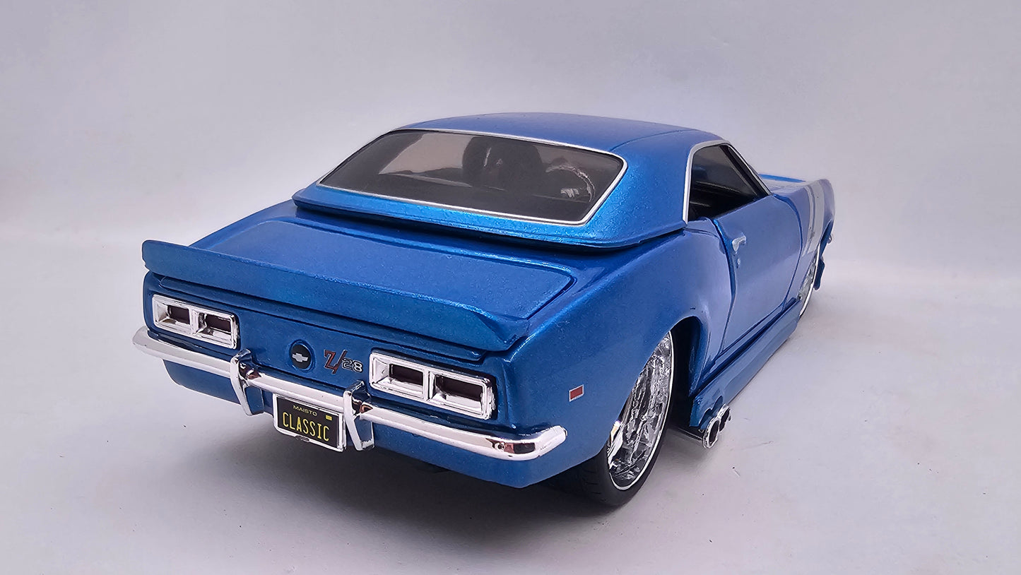 Chevrolet Camaro SS 1968 Custom - Escala 1/24 - Maisto - (Sin caja)