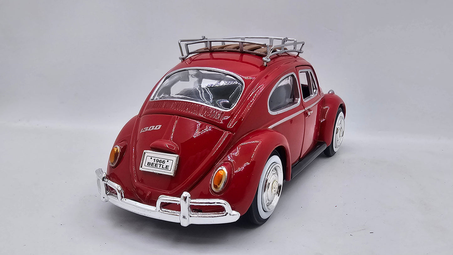 Volkswagen Beetle 1966 - Escala 1/24 - MotorMax - (Sin caja)