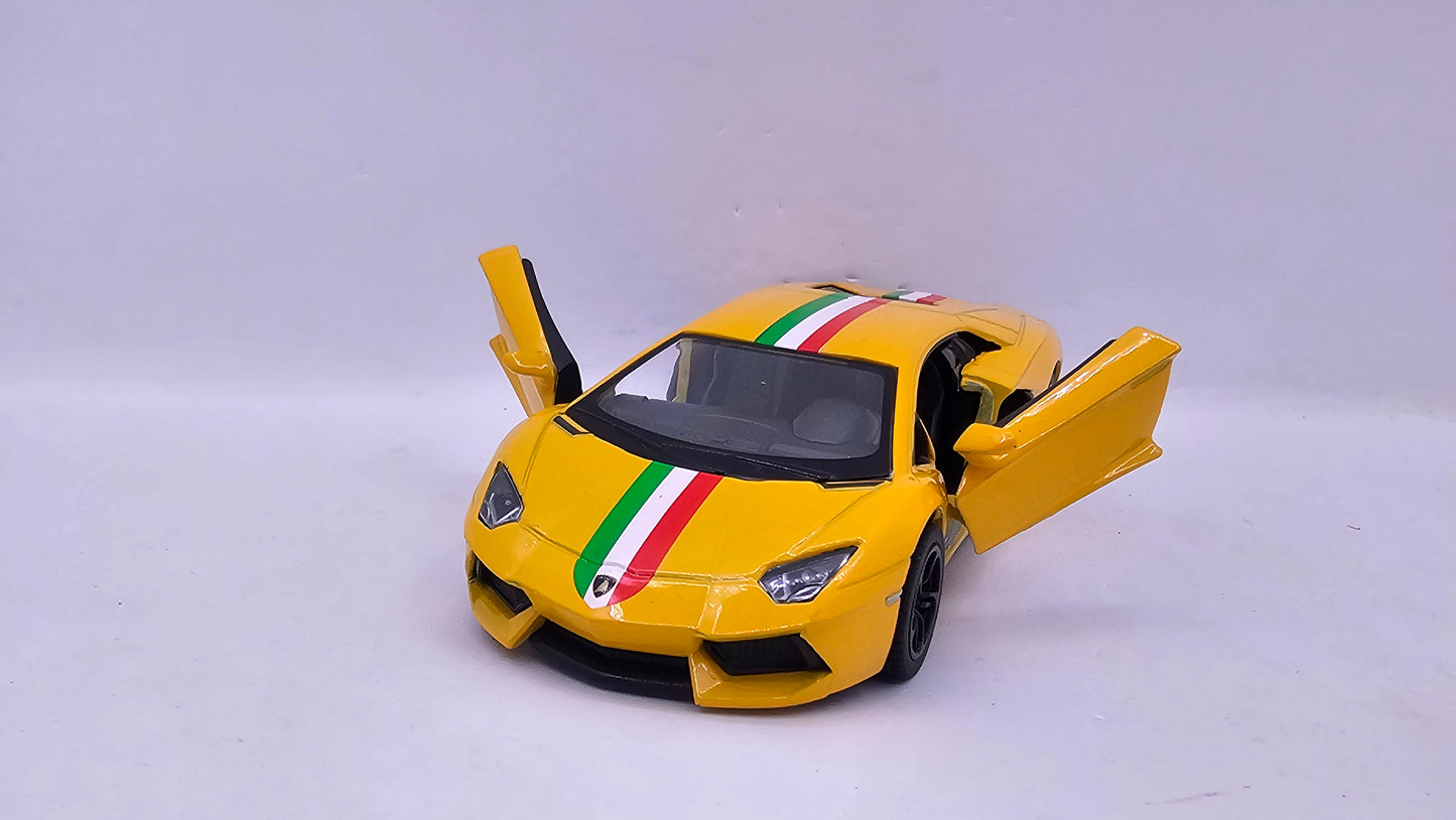 Lambroghini Aventador - Escala 1/38 - Kinsmart - (Sin caja)