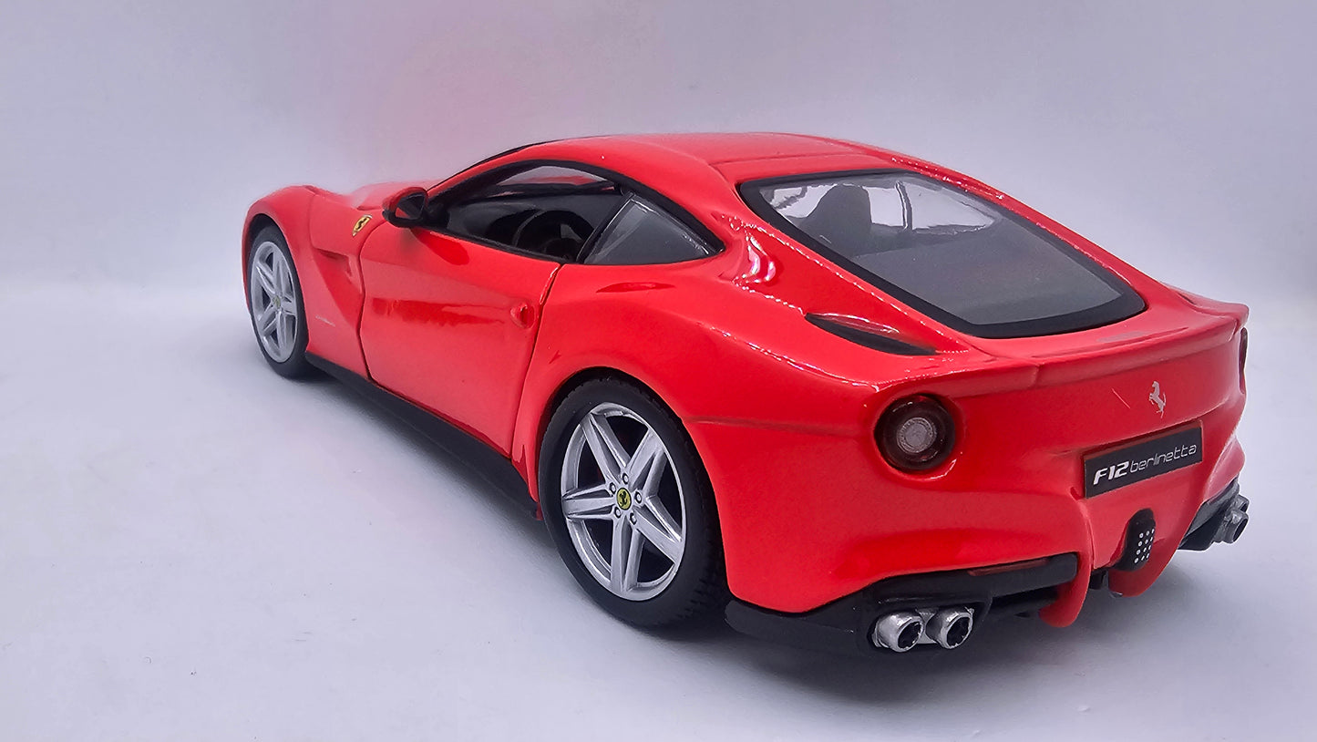 Ferrari F12 Berlinetta - Escala 1/24 - Burago - (Sin caja)
