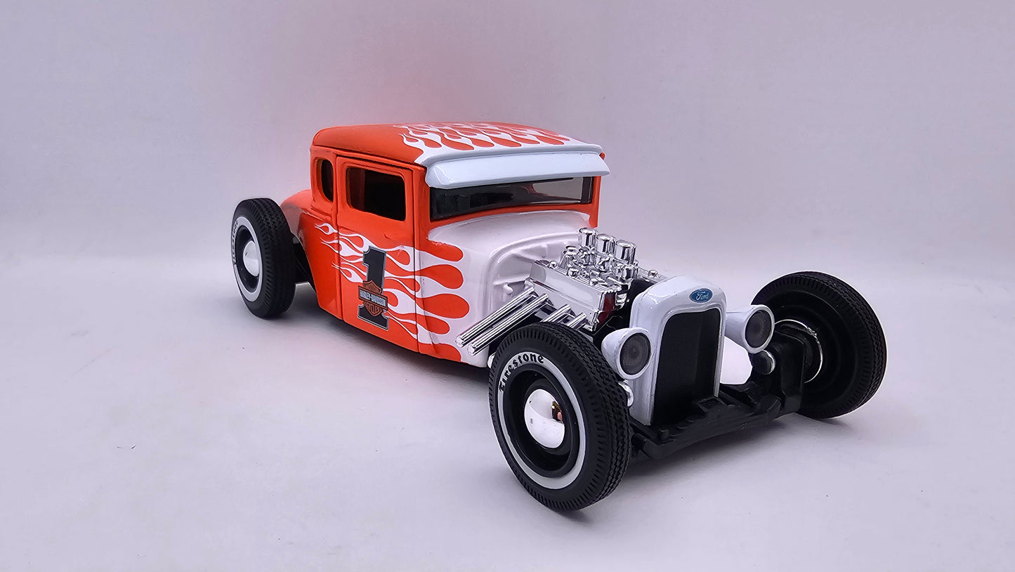 Ford Model A Hot Rod - Escala 1/24 - Maisto - (Sin caja)