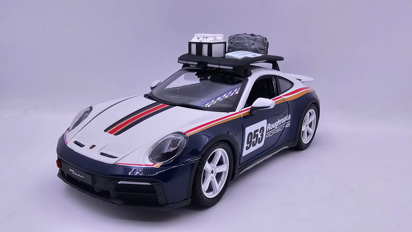 Porsche 911 Dakar - Escala 1/24 - Burago - (Sin caja)