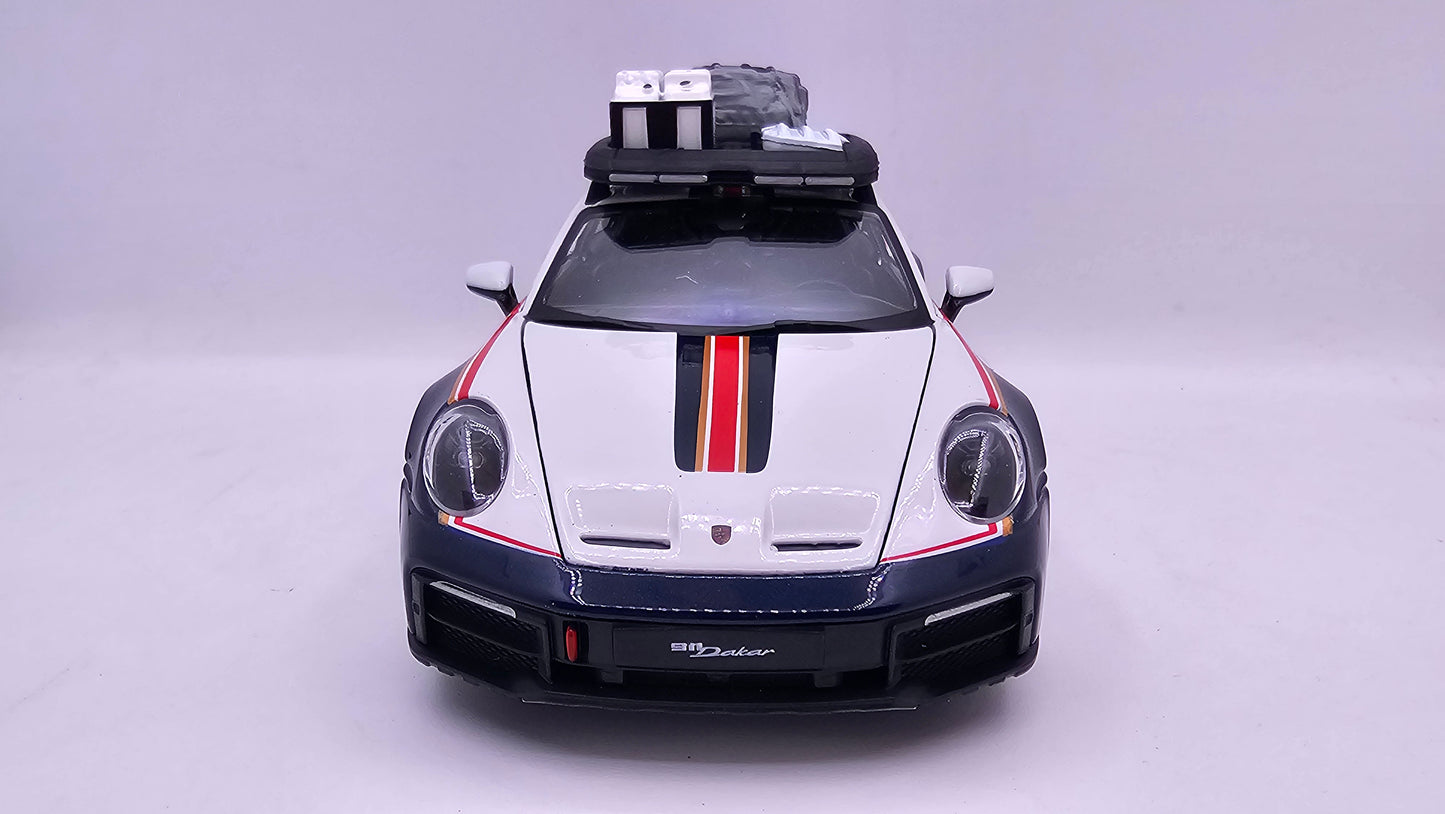 Porsche 911 Dakar - Escala 1/24 - Burago - (Sin caja)