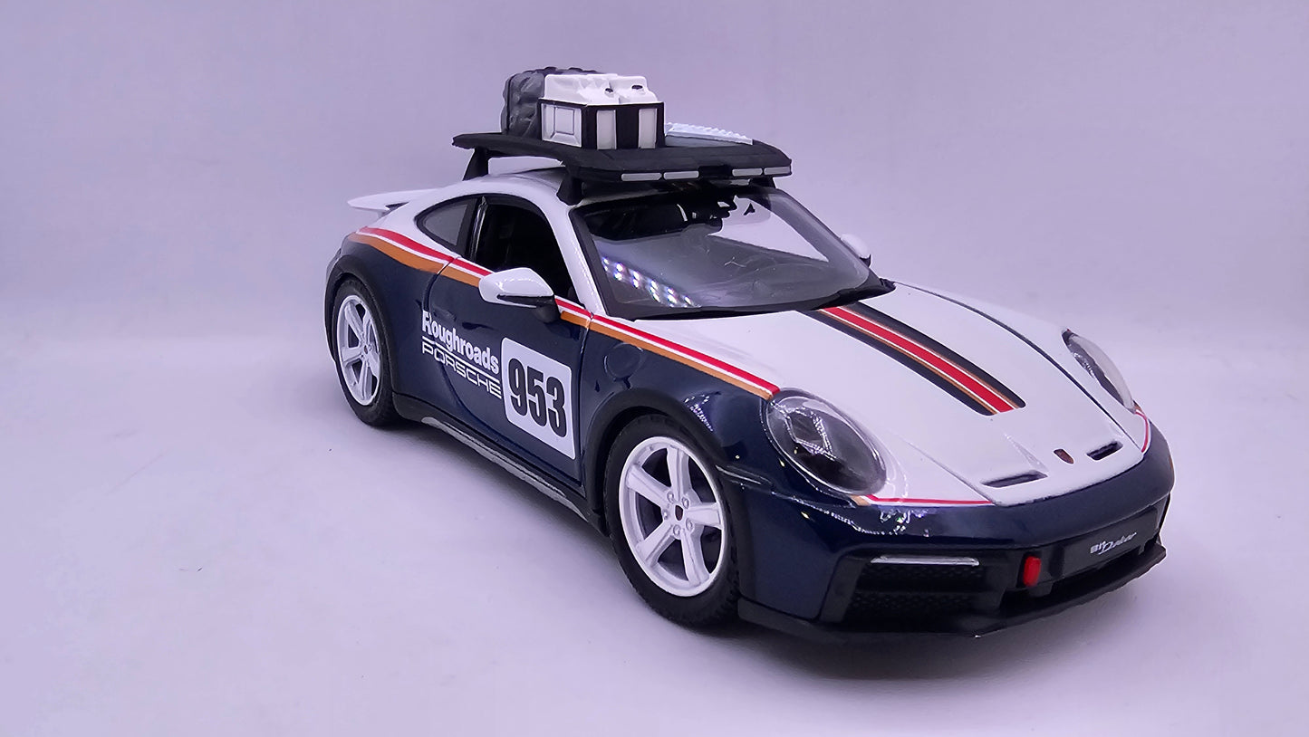 Porsche 911 Dakar - Escala 1/24 - Burago - (Sin caja)