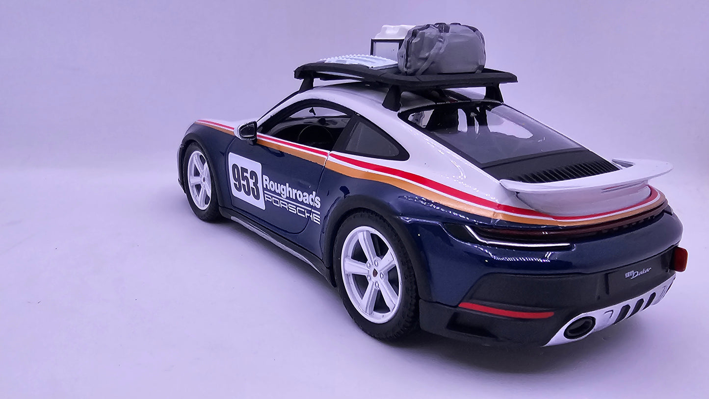Porsche 911 Dakar - Escala 1/24 - Burago - (Sin caja)