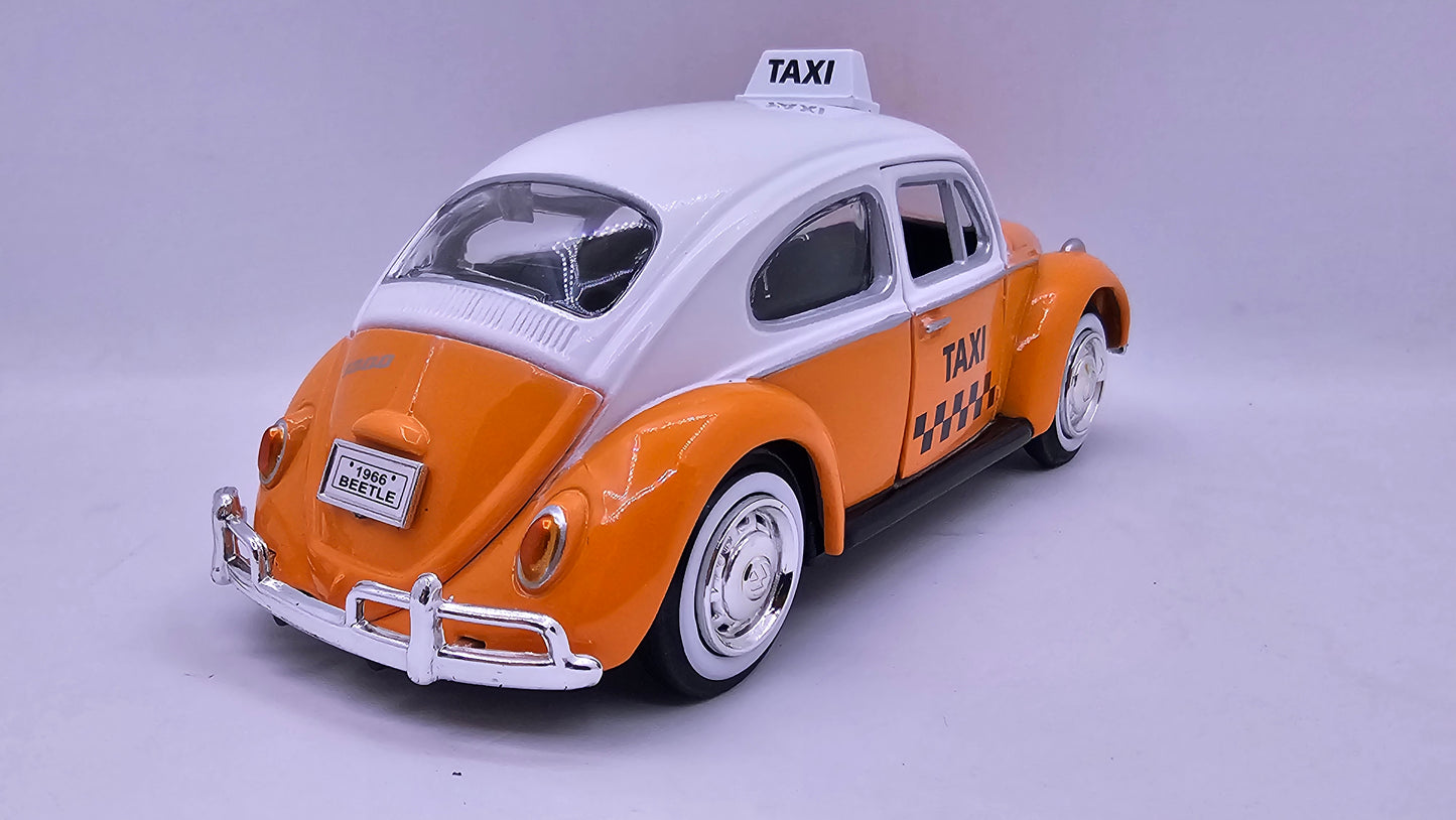 Volkswagen Escarabajo 1966 Taxi - Escala 1/24 - MotorMax - (Sin caja)