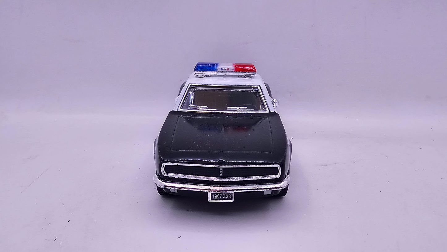 Chevrolet Camaro Z-28 1967 Policia - Escala 1/37 - Kinsmart - (Sin caja)