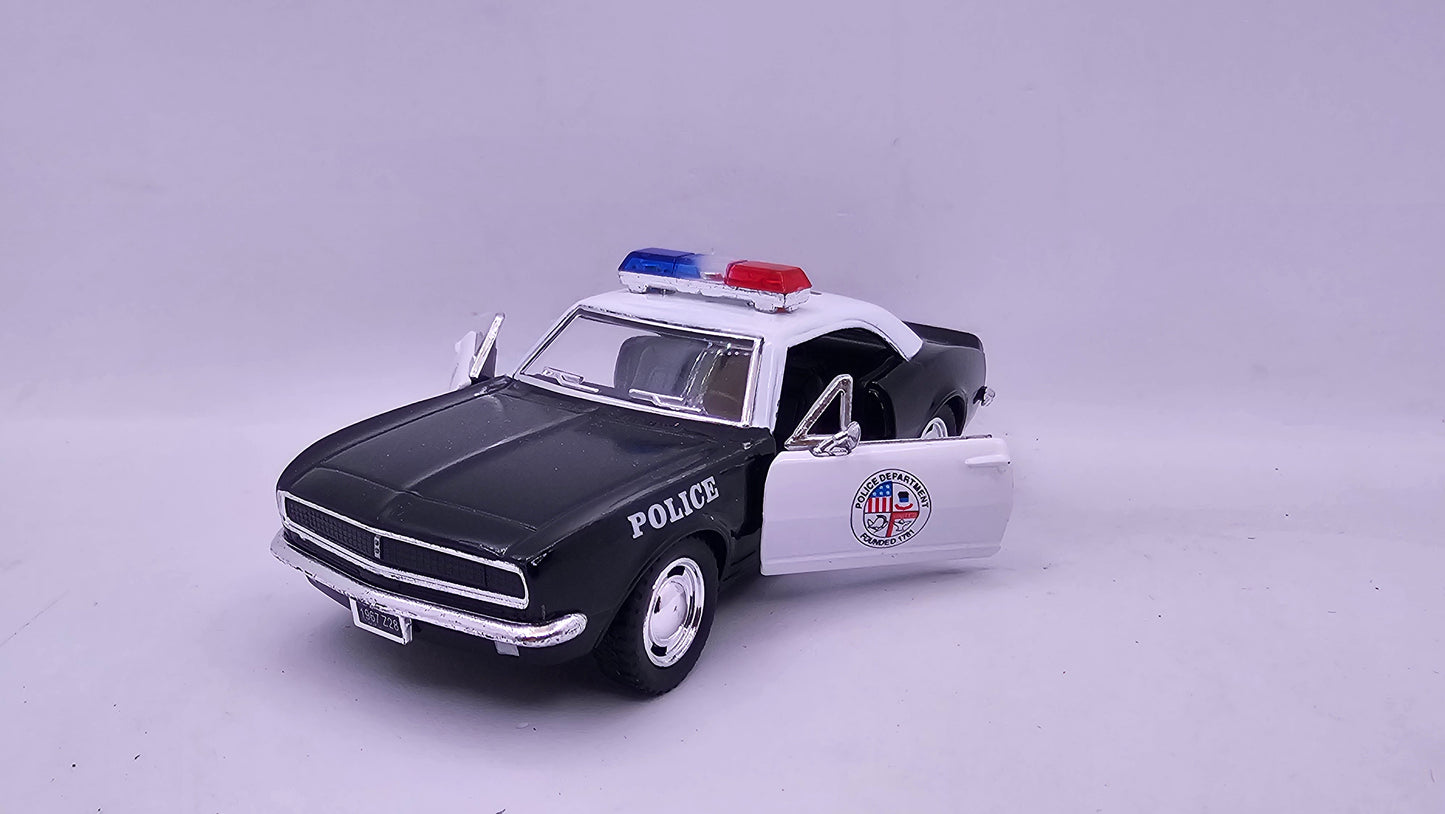 Chevrolet Camaro Z-28 1967 Policia - Escala 1/37 - Kinsmart - (Sin caja)