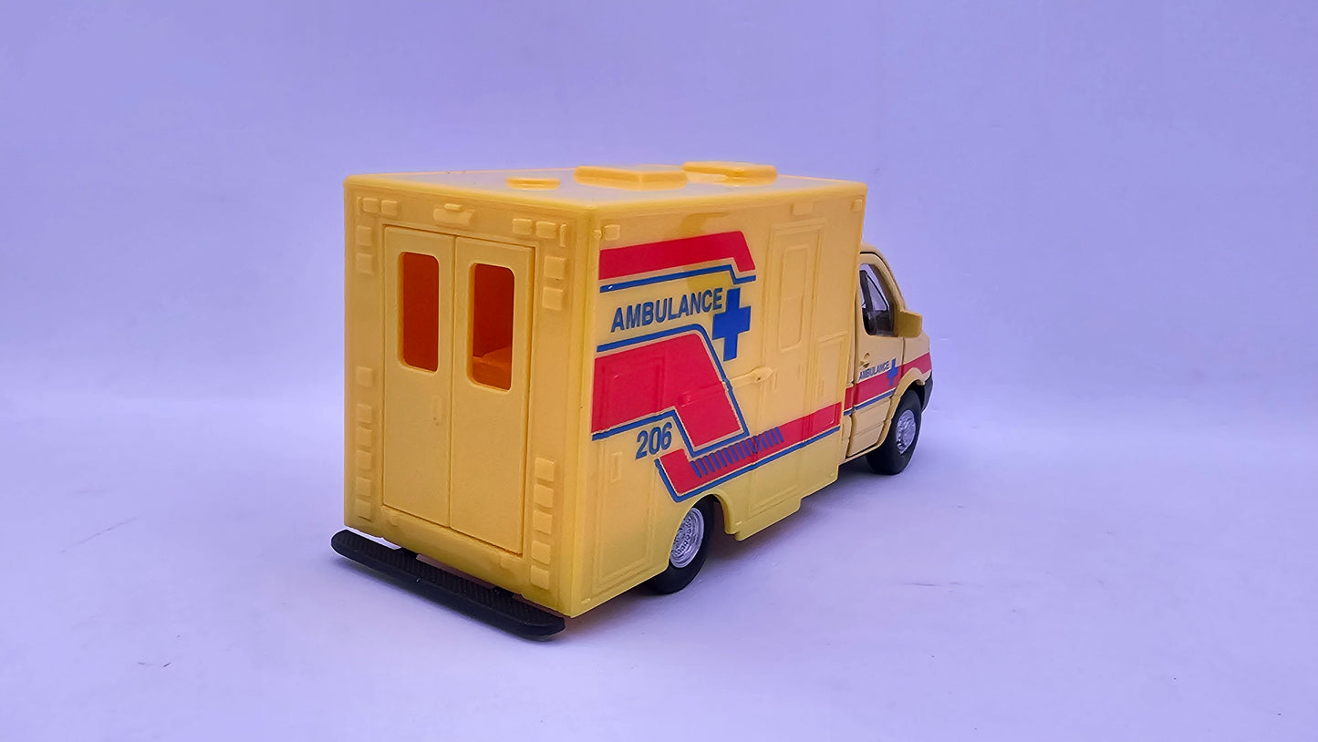 Mercedes Benz Sprinter Ambulancia - Escala 1/43 Welly - (Sin caja)