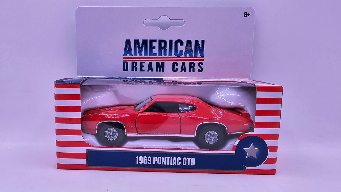 Pontiac GTO 1969 - Escala 1/38 - Welly