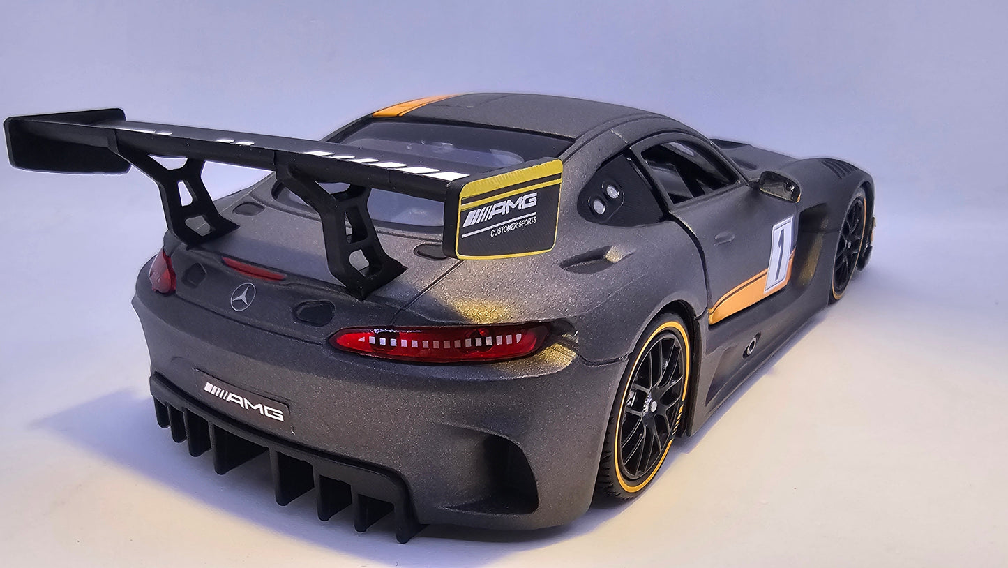 Mercedes AMG GT3 - Escala 1/24 - MotorMax - (Sin caja)
