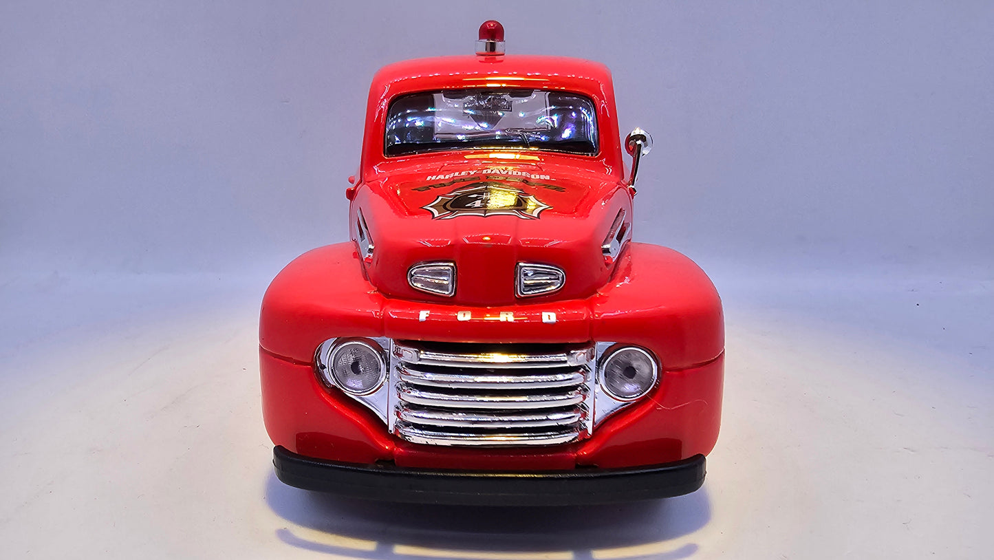 Ford F1 Pick Up de Bomberos "Harley Davidson" - Escala 1/24 - Maisto - (Sin caja)