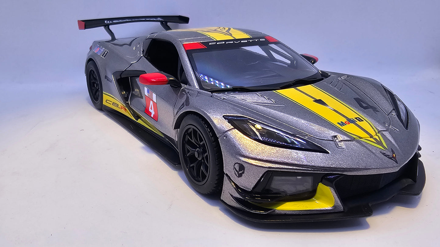 Chevrolet Corvette C8 R 2020 - Escala 1/24 - Burago - (Sin caja)