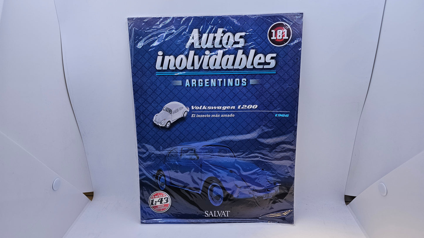 Volkswagen Escarabajo 1200 1966 - Escala 1/43 - Salvat