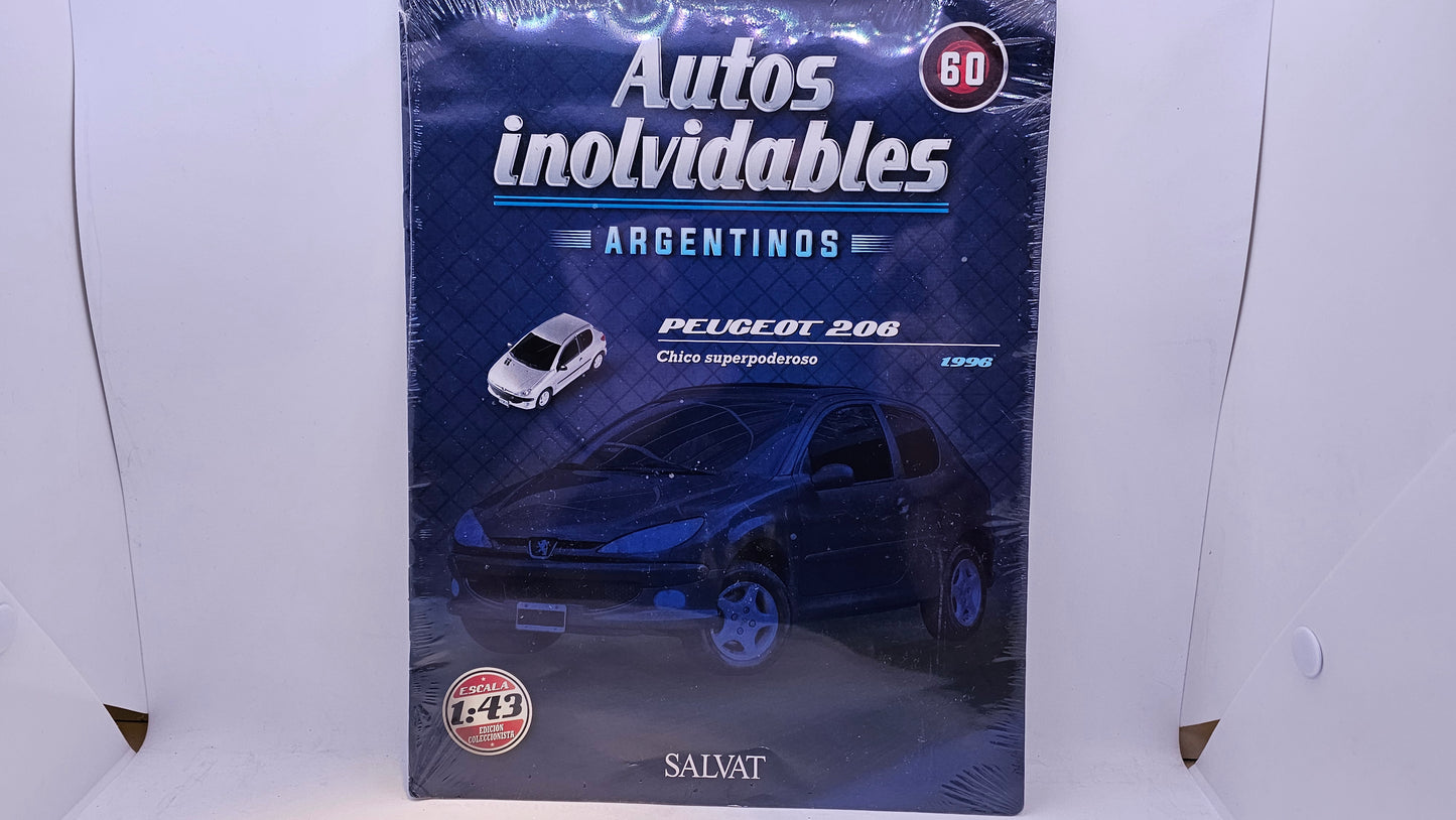 Peugot 206 XS 1999 - Escala 1/43 - Salvat