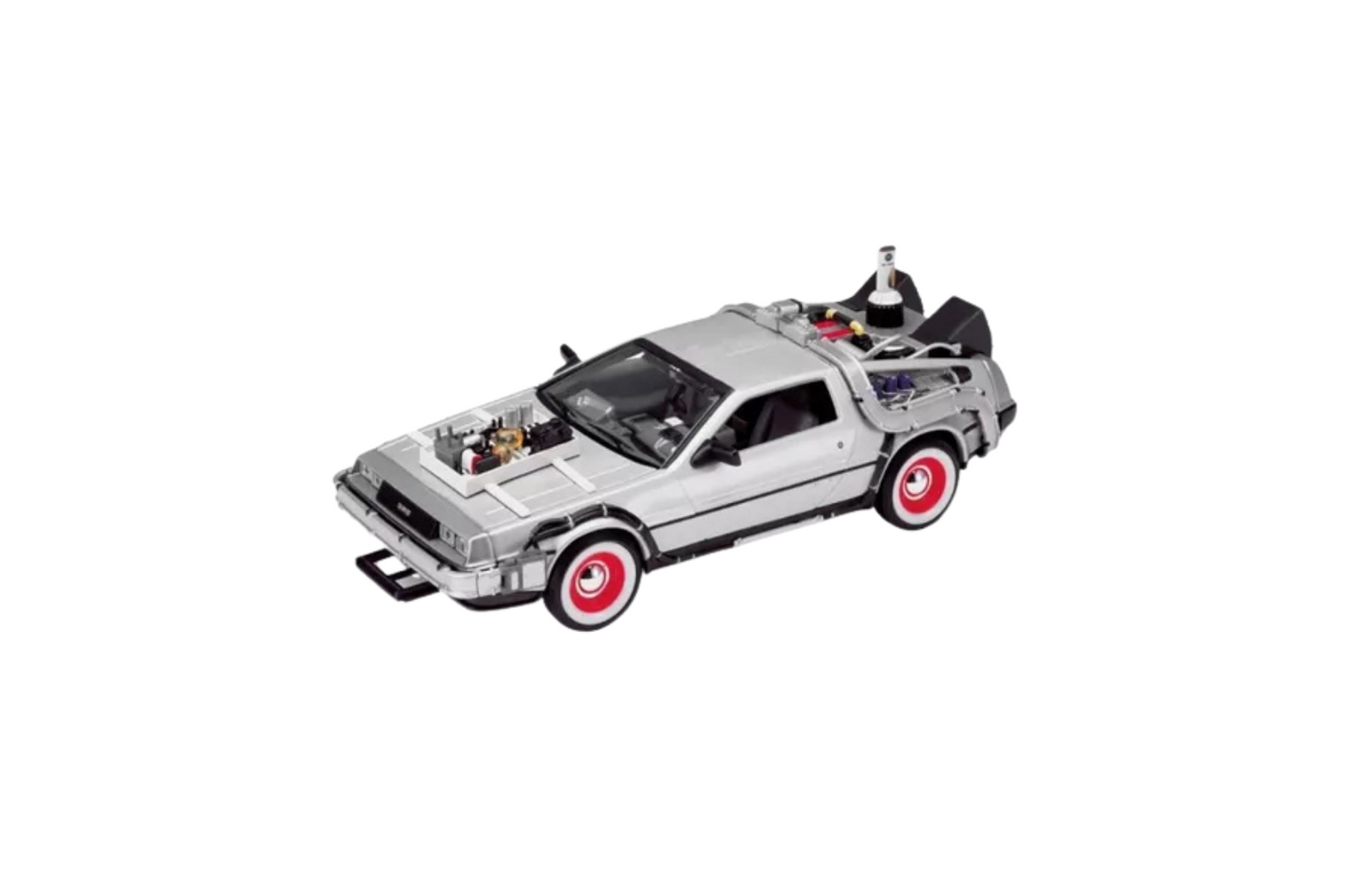 Delorean Colección Volver Al Futuro Trilogía Escala 1/24 WELLY