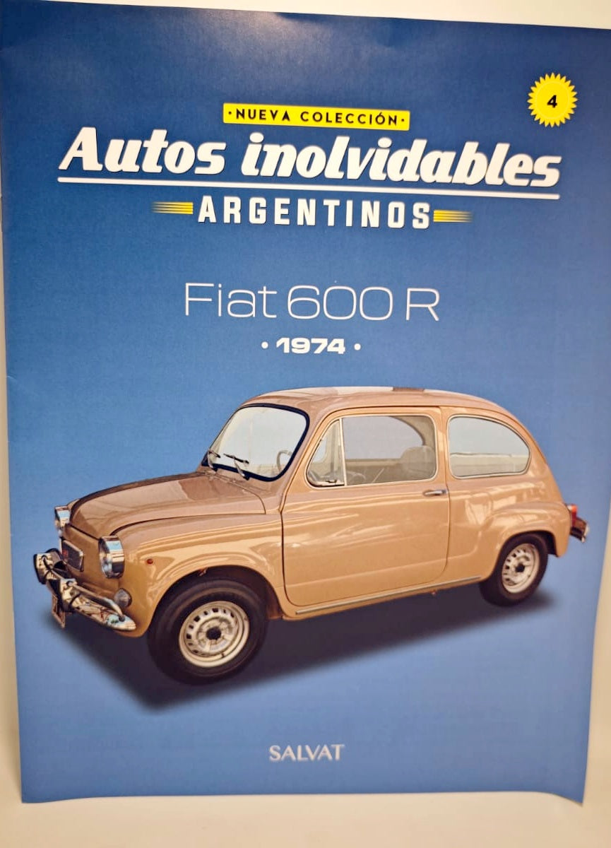 Fiat 600R 1974 - Escala 1/43 - Salvat